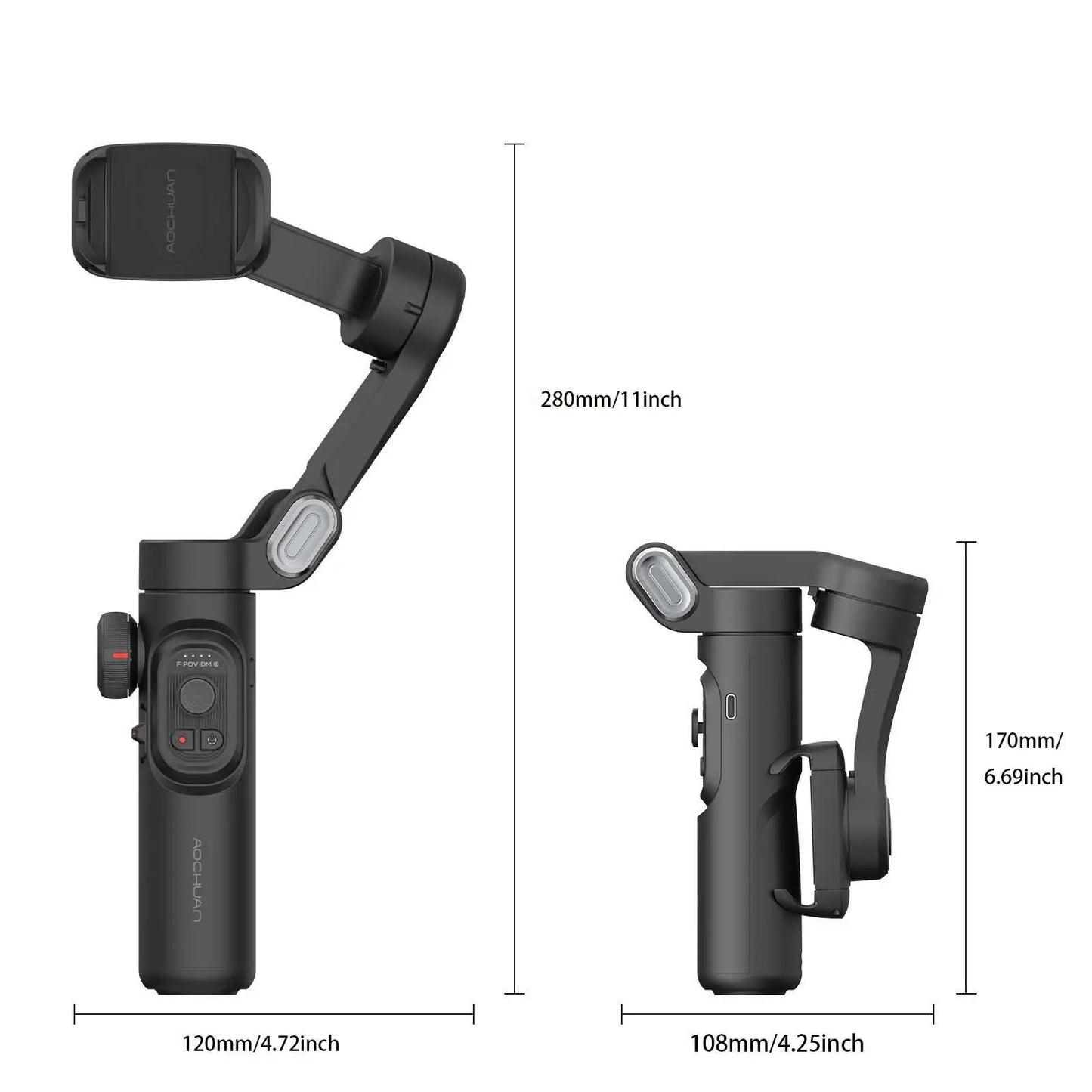 3-Axis Handheld Gimbal Stabilizer for Smartphone +