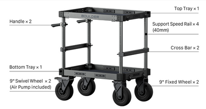 Boulder 36“ Camera Cart - Indie Kit