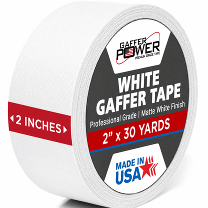 Gaffer Tape — White 2" x 30yd