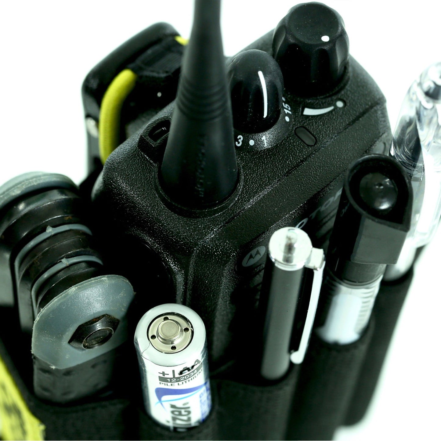 Walkie Caddie Pen & Tool Organizer (Pink, Yellow, Blue, White) - Grip Support Store