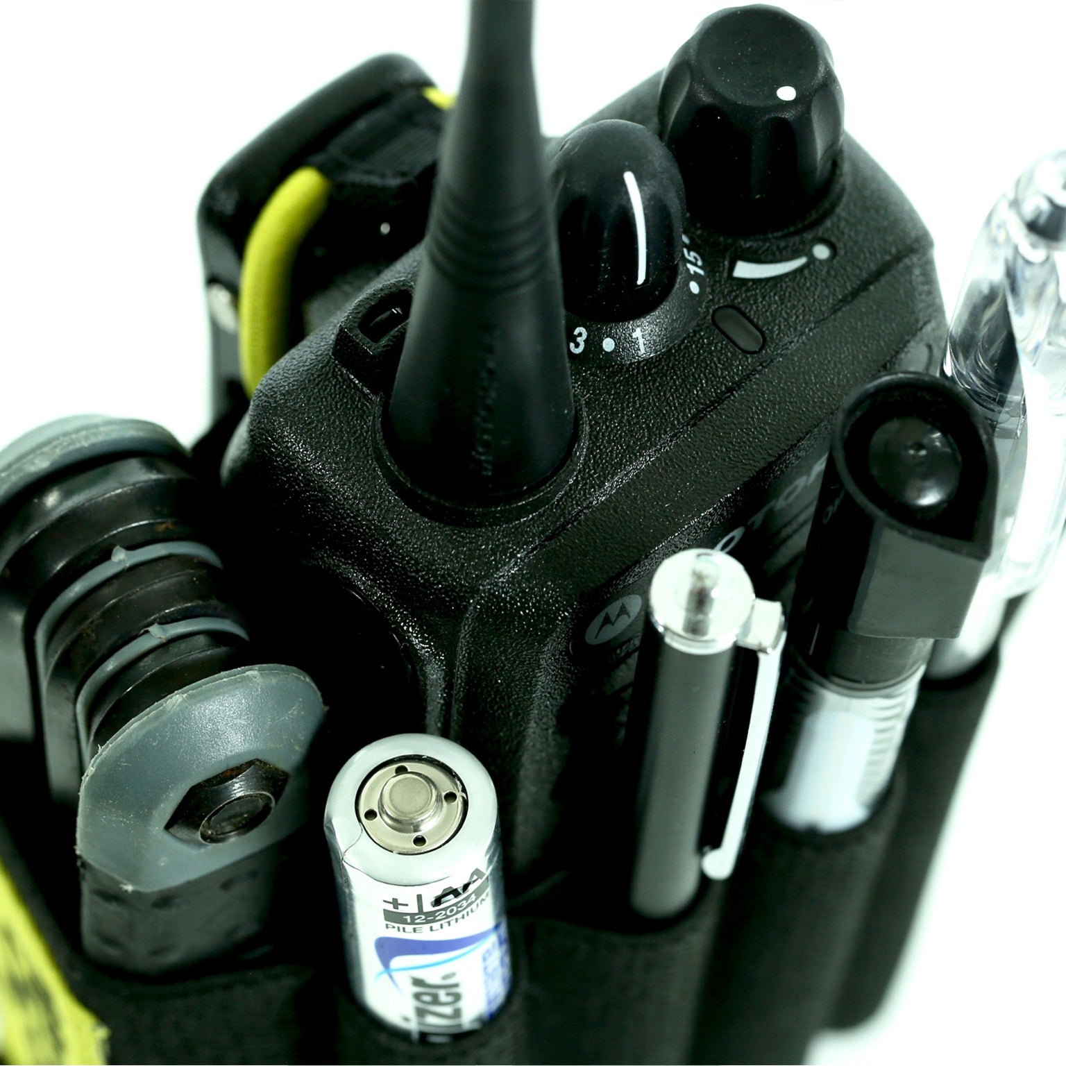 Walkie Caddie Pen & Tool Organizer (Pink, Yellow, Blue, White) - Grip Support Store