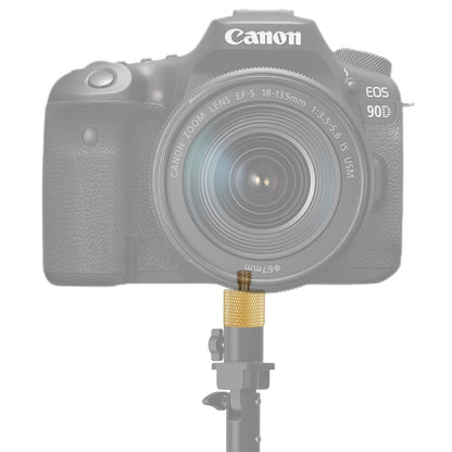 3/8"-16 Female to 1/4"-20 Male Thread (Brass)- 2 Pack - Grip Support Store