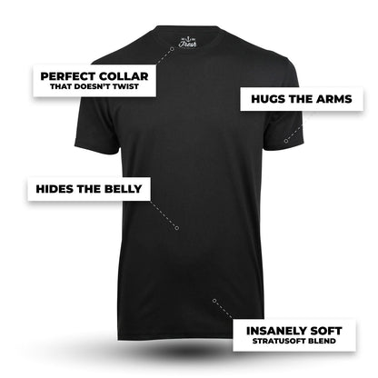 Show Black T-Shirt - Pre Shrunk Soft Fitted - Grip Support Store