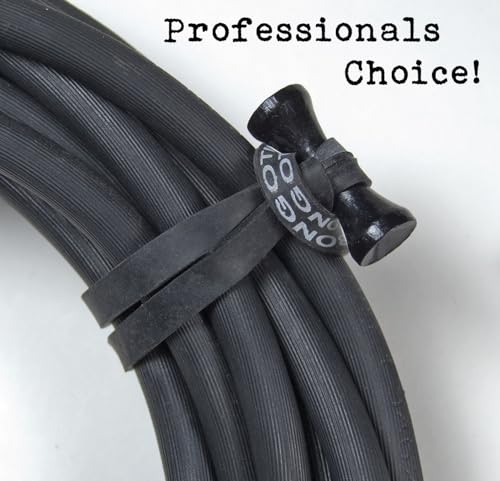 Bongo Ties - 10 Pack - All Black - Grip Support Store