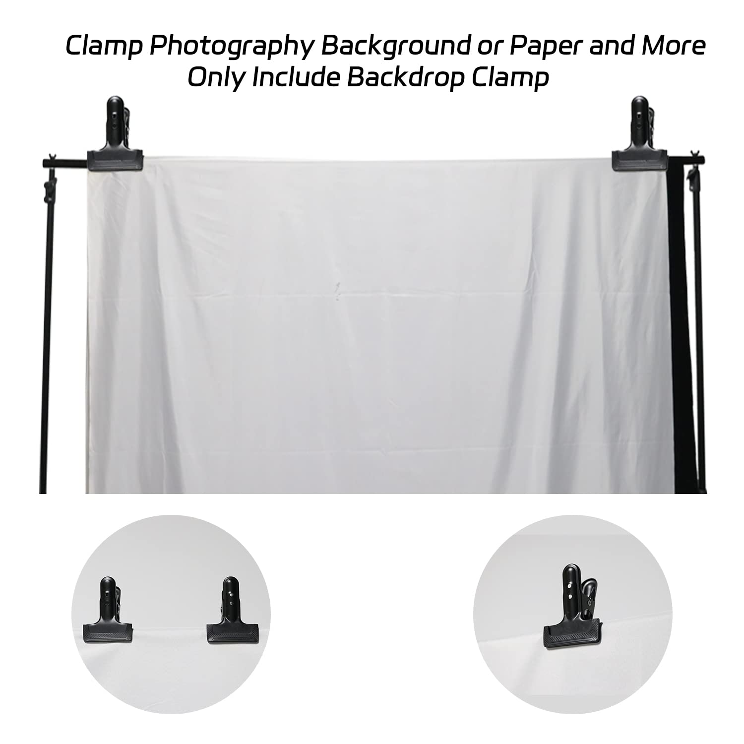 Heavy Duty Backdrop Clips Metal Spring Clamps - Grip Support Store