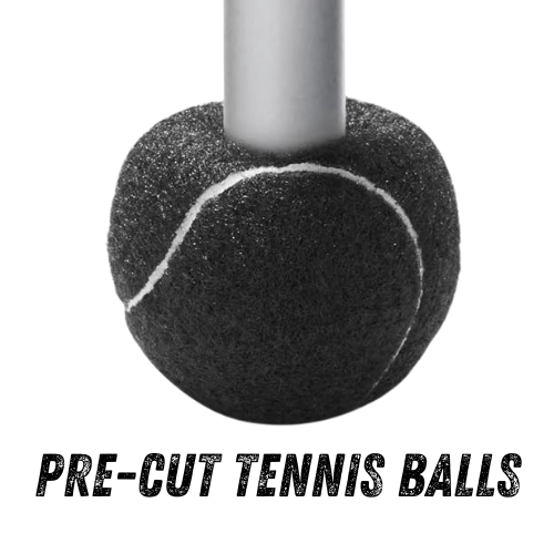 Pre-cut Tennis Balls for Stand Legs - 8 Pack - Grip Support Store