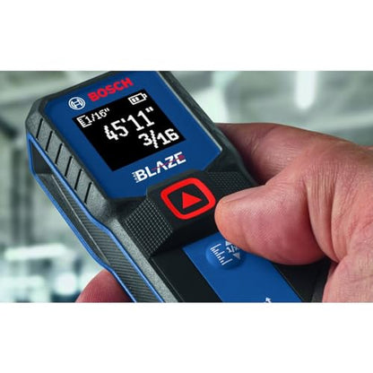 BOSCH 100 Ft Blaze Laser Distance Measure, Includes 2 AA Batteries - Grip Support Store