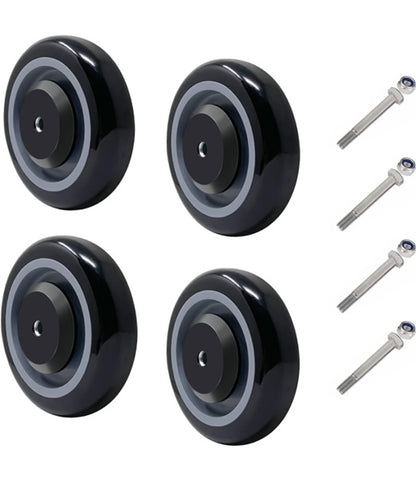 Straight Wheels for Apple Box Dolly - Grip Support Store