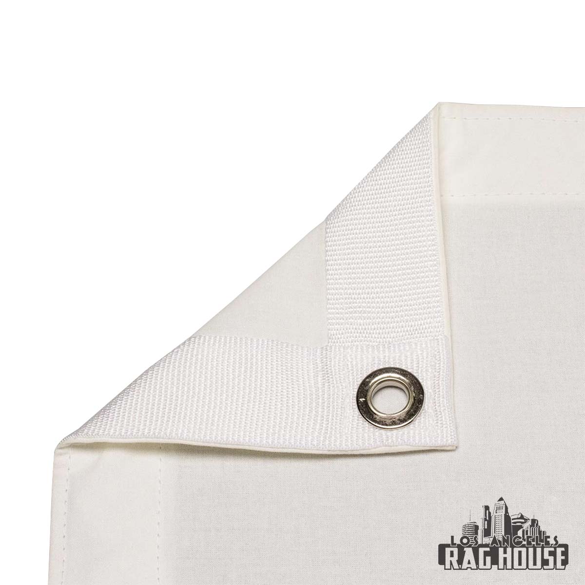 Bleached Muslin Seamless by LA Rag House - muslin weave detail