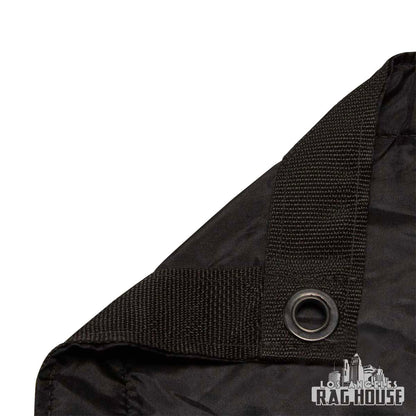 China Silk Black by LA Rag House - fabric detail