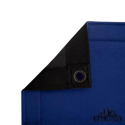 Chroma Key Blue Tempo by LA Rag House - fabric detail
