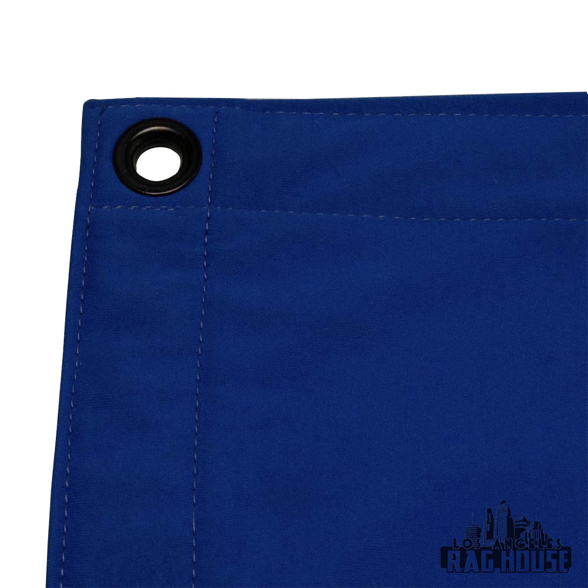 Digital Key Blue Poly Pro by LA Rag House - blue screen fabric on frame