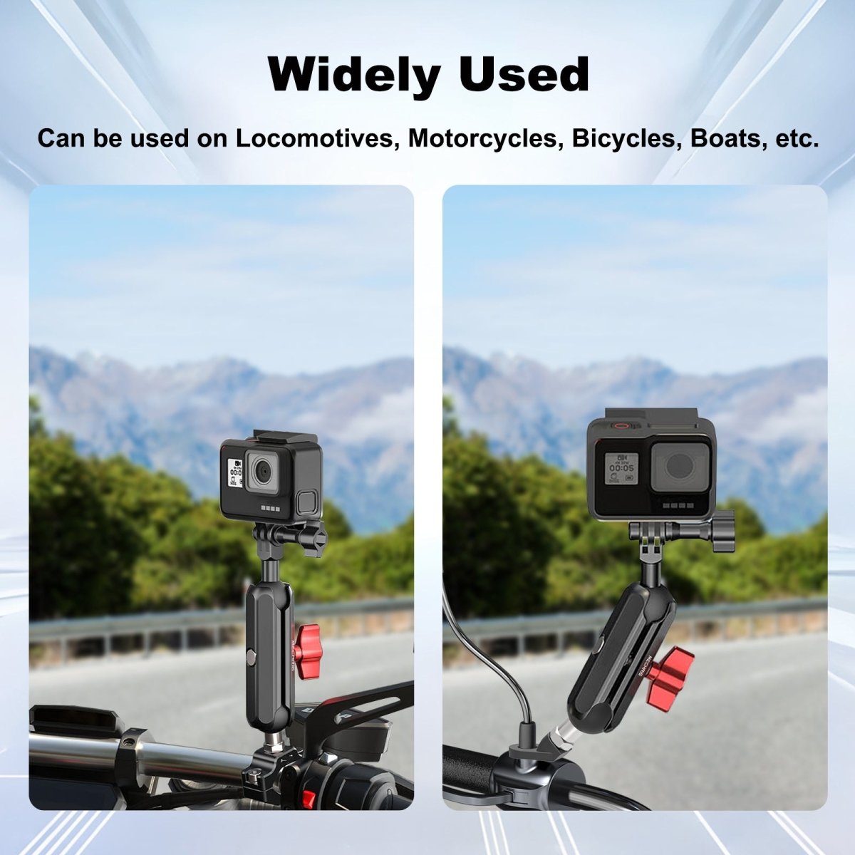 Mechrig Double Socket Arm 25 mm/1 Inch Ball Head Clamp - Grip Support Store