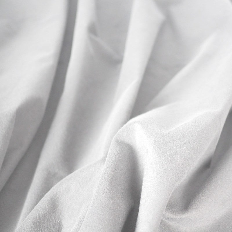 white duvatyne fabric