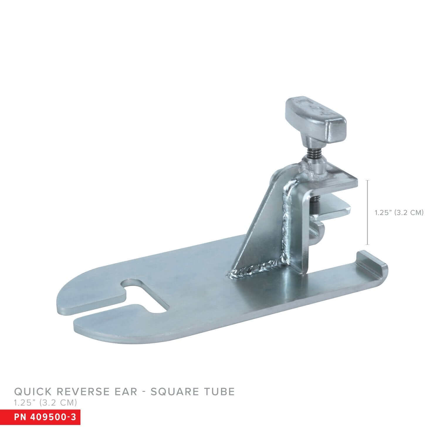 Quick Reverse Ear - 1-1/4" Square Tube - Grip Support Store