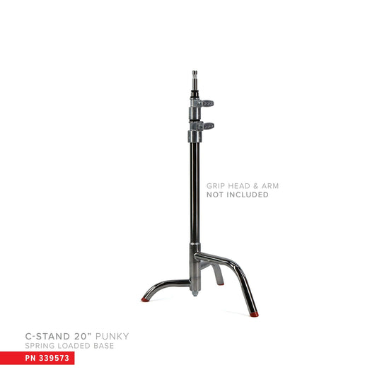 20" C-Stand - "Punky" w/ Spring Loaded Base - Grip Support Store