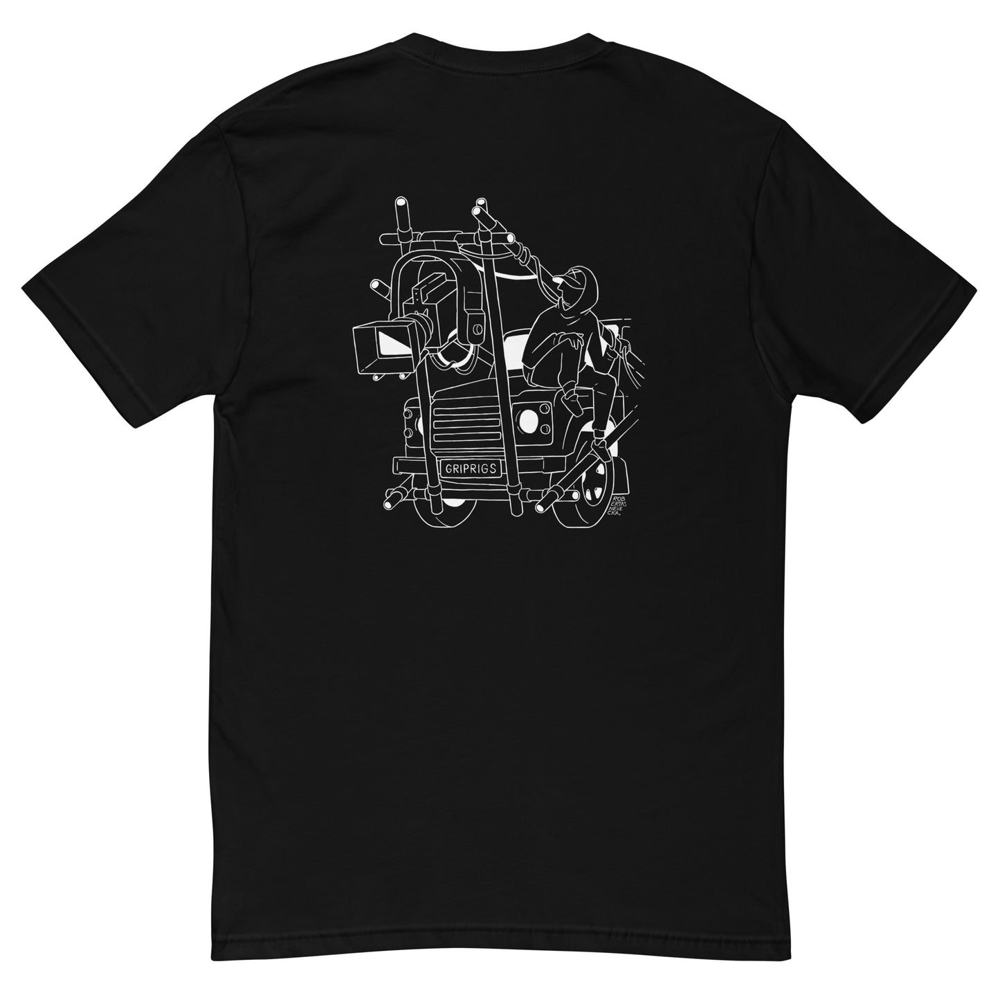 Grip Rigs Car Rigging T-Shirt by Robertas Nevecka - Grip Support Store