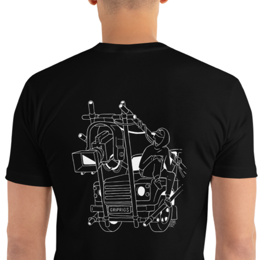 Grip Rigs Car Rigging T-Shirt by Robertas Nevecka - Grip Support Store