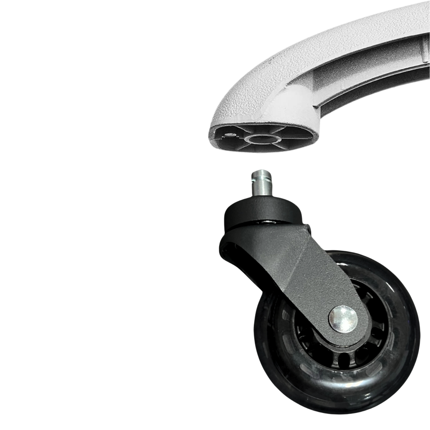 Silent Office Chairs Wheels - 5 Pack - Grip Support Store