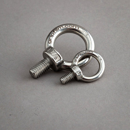 1/4 - 3/8 STAINLESS STEEL EYE BOLT SET - Grip Support Store