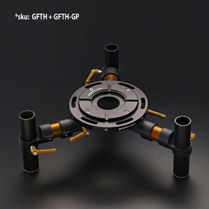 48.3mm (1"1/2) & M8 CLAMPING LEVER GOLDEN  SET - Grip Support Store