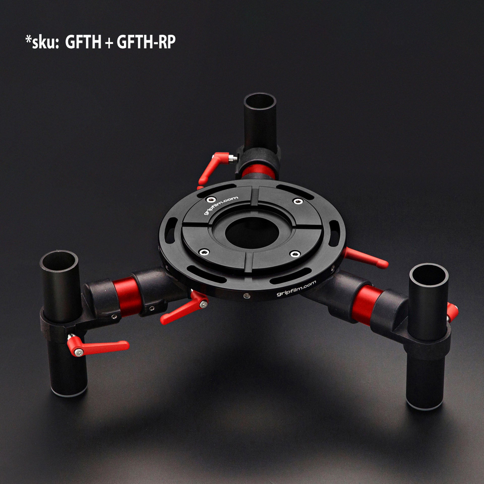 48.3mm (1"1/2) & M8 CLAMPING LEVER RED SET - Grip Support Store