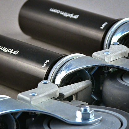 48.3mm (1"1/2 ) STARTER PIN WITH 100mm (4")  WHEELS SET - Grip Support Store