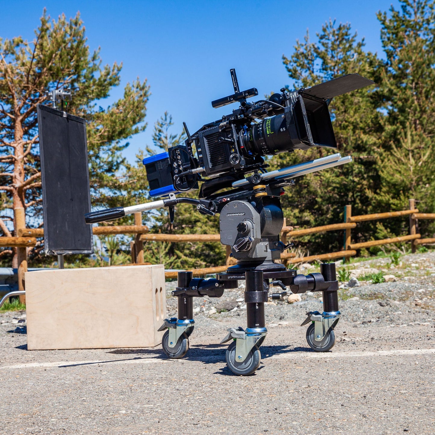 48.3mm (1"1/2 ) STARTER PIN WITH 100mm (4")  WHEELS SET - Grip Support Store