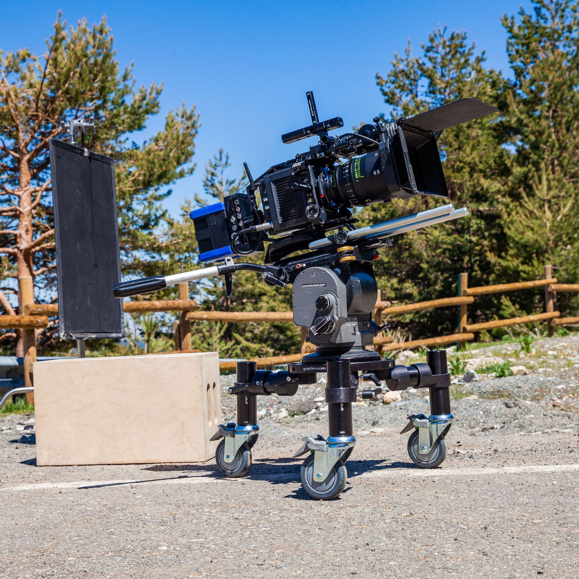 48.3mm (1"1/2 ) STARTER PIN WITH 100mm (4")  WHEELS SET - Grip Support Store