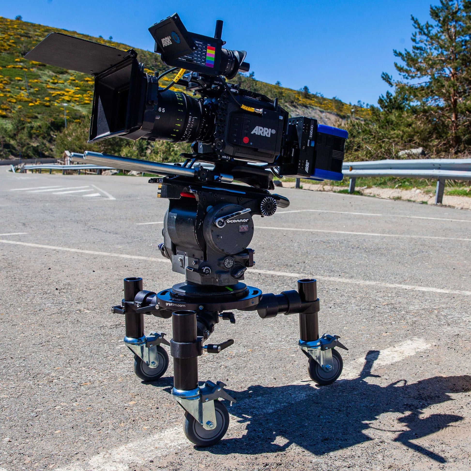 48.3mm (1"1/2 ) STARTER PIN WITH 100mm (4")  WHEELS SET - Grip Support Store