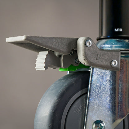 48.3mm (1"1/2 ) STARTER PIN WITH 100mm (4")  WHEELS SET - Grip Support Store