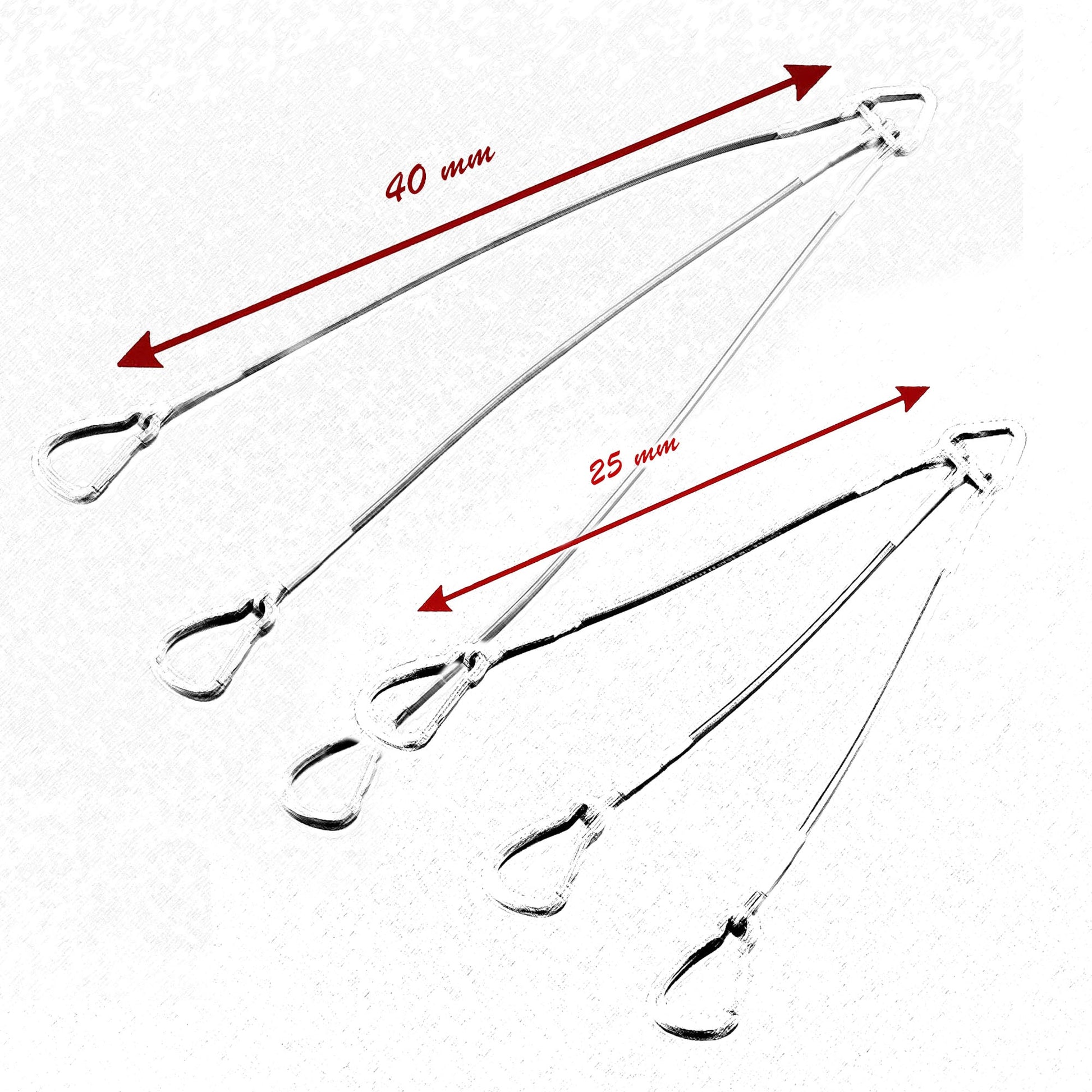 RED WIRE SPREADER SHORT & TALL LEGS SET - Grip Support Store