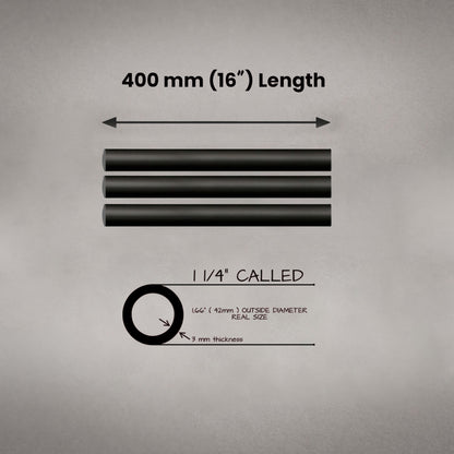 1"1/4 (CALLED) 42mm x 400mm (16") TUBE SET - Grip Support Store