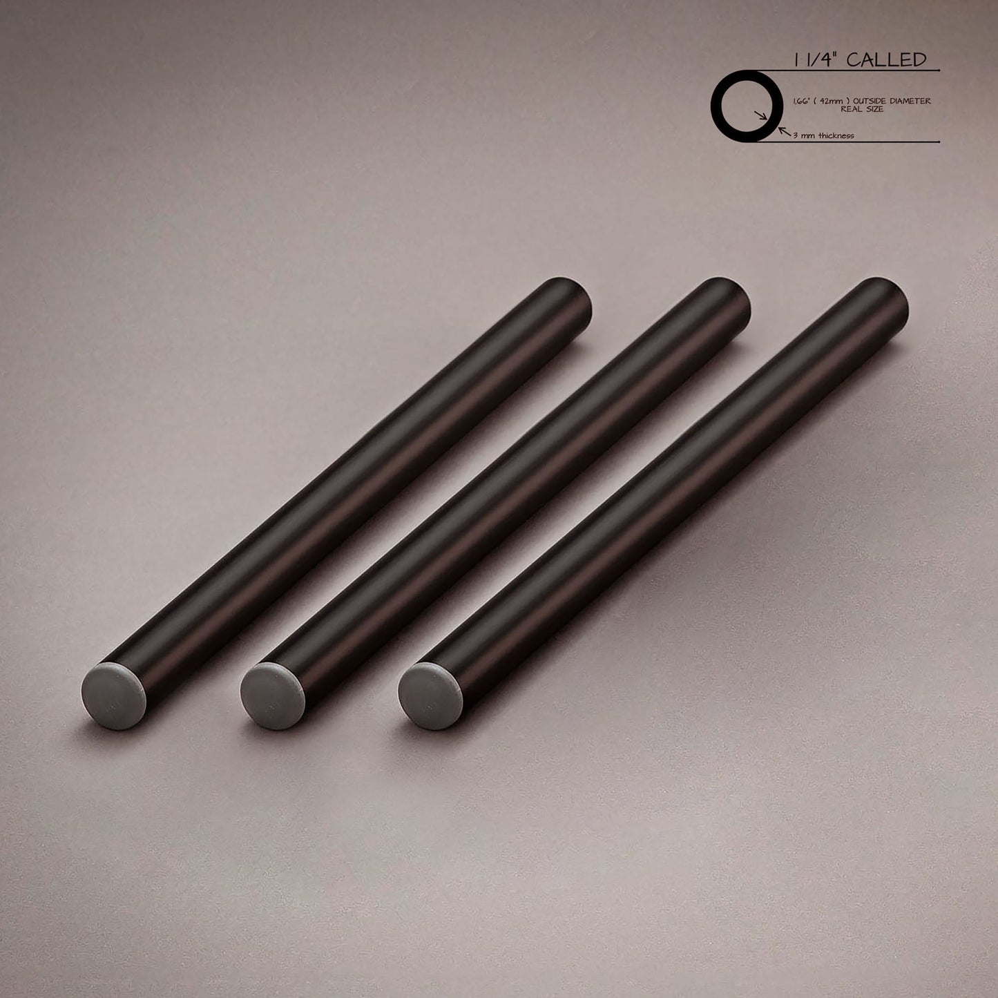 1"1/4 (CALLED) 42mm x 400mm (16") TUBE SET - Grip Support Store