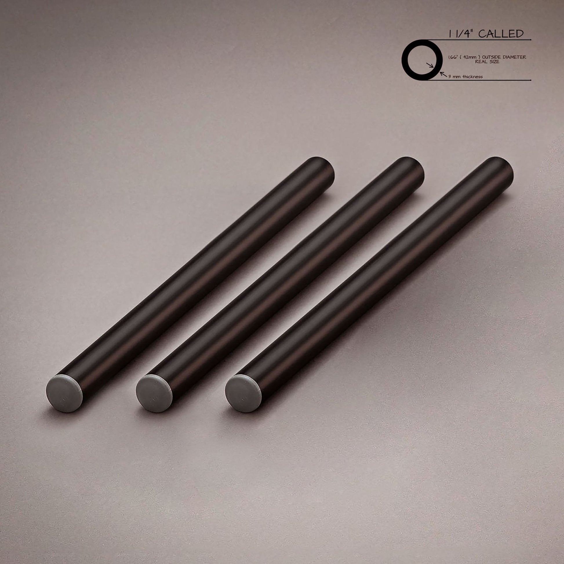 1"1/4 (CALLED) 42mm x 400mm (16") TUBE SET - Grip Support Store