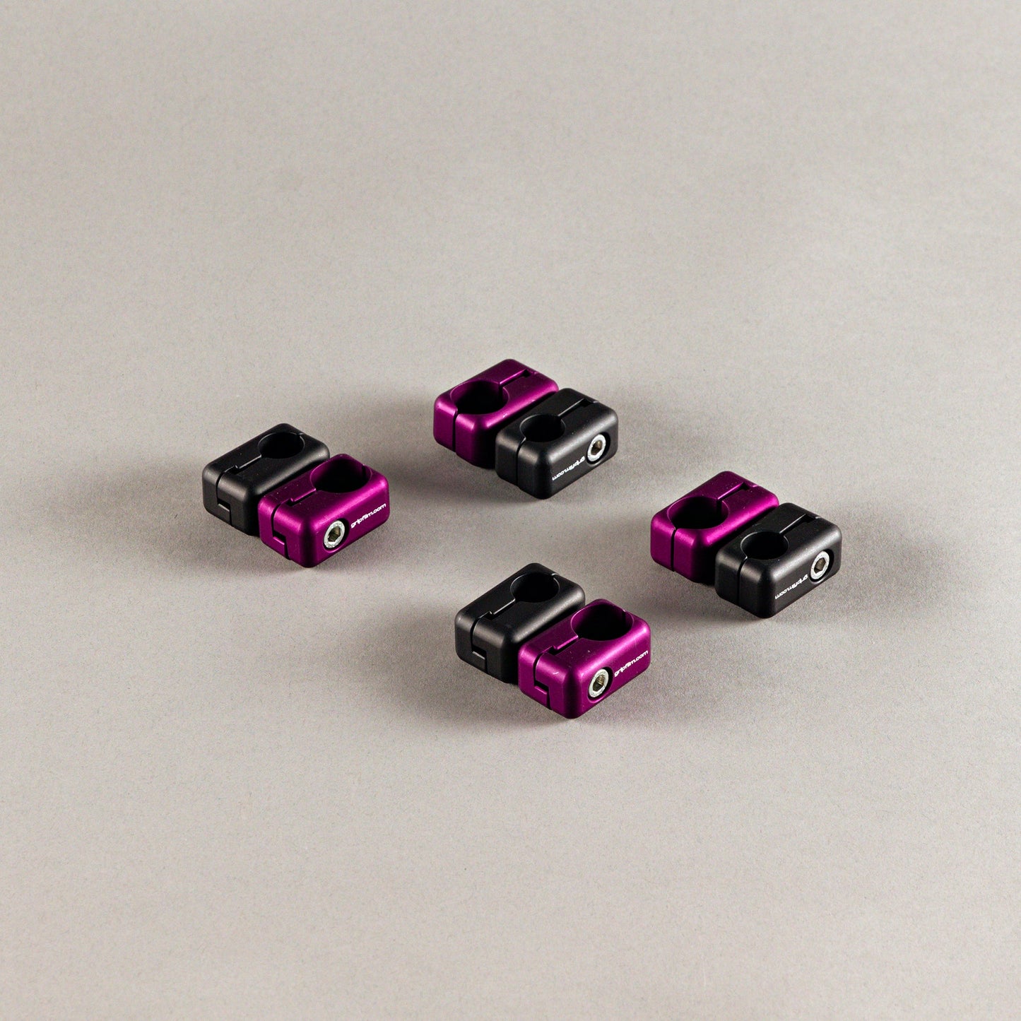 16mm - 20mm SWIVEL CLAMP SET - BLACK-TEK SUCTION CUPS - Grip Support Store