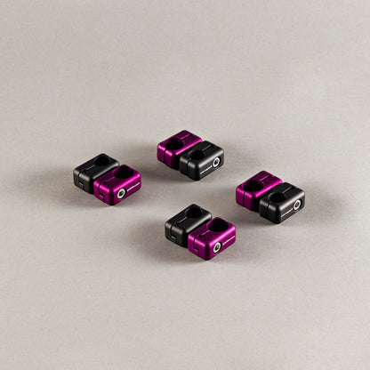 16mm - 20mm SWIVEL CLAMP SET - BLACK-TEK SUCTION CUPS - Grip Support Store