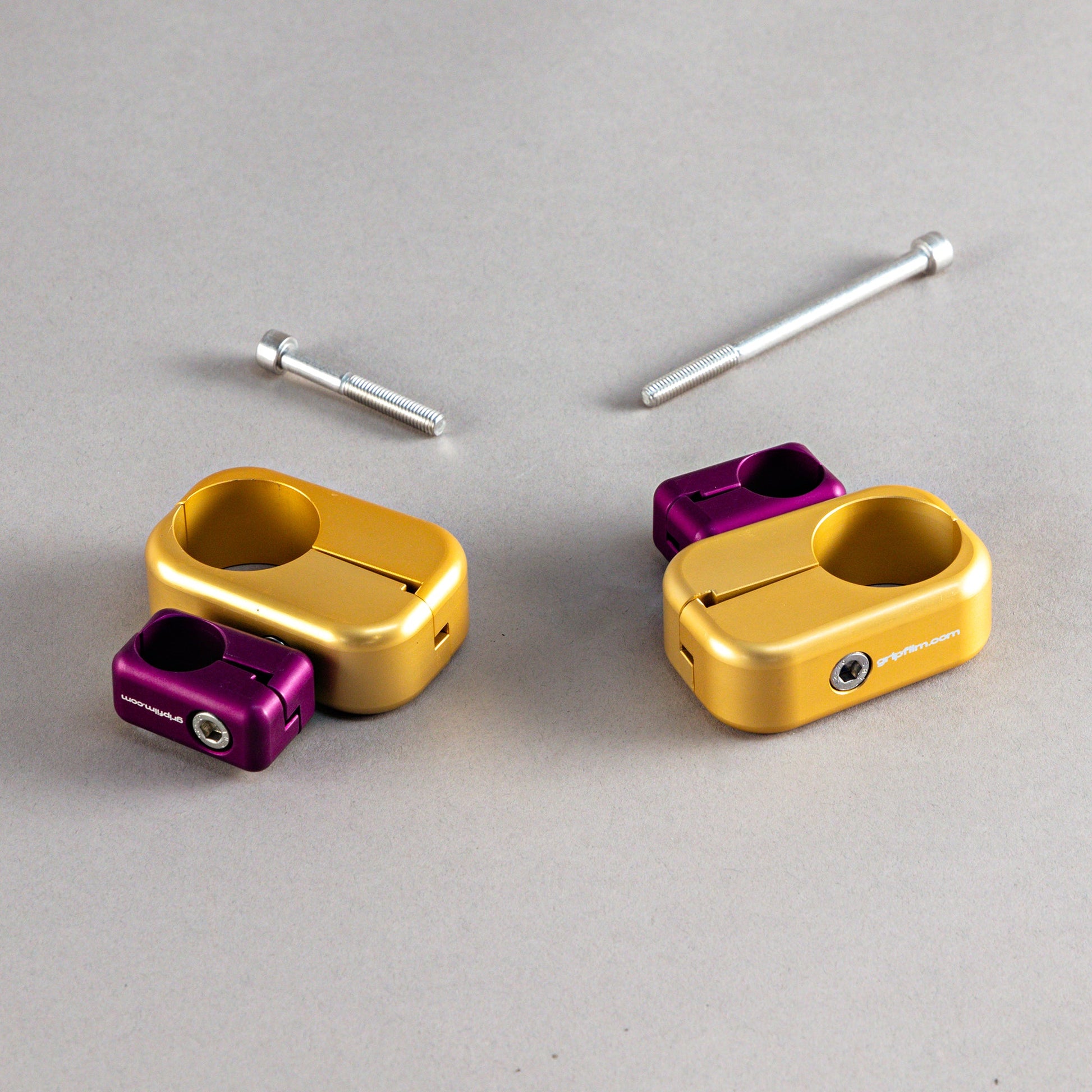 20mm - 34mm  SWIVEL CLAMP SET - BLACK TEK SUCTION CUPS - Grip Support Store