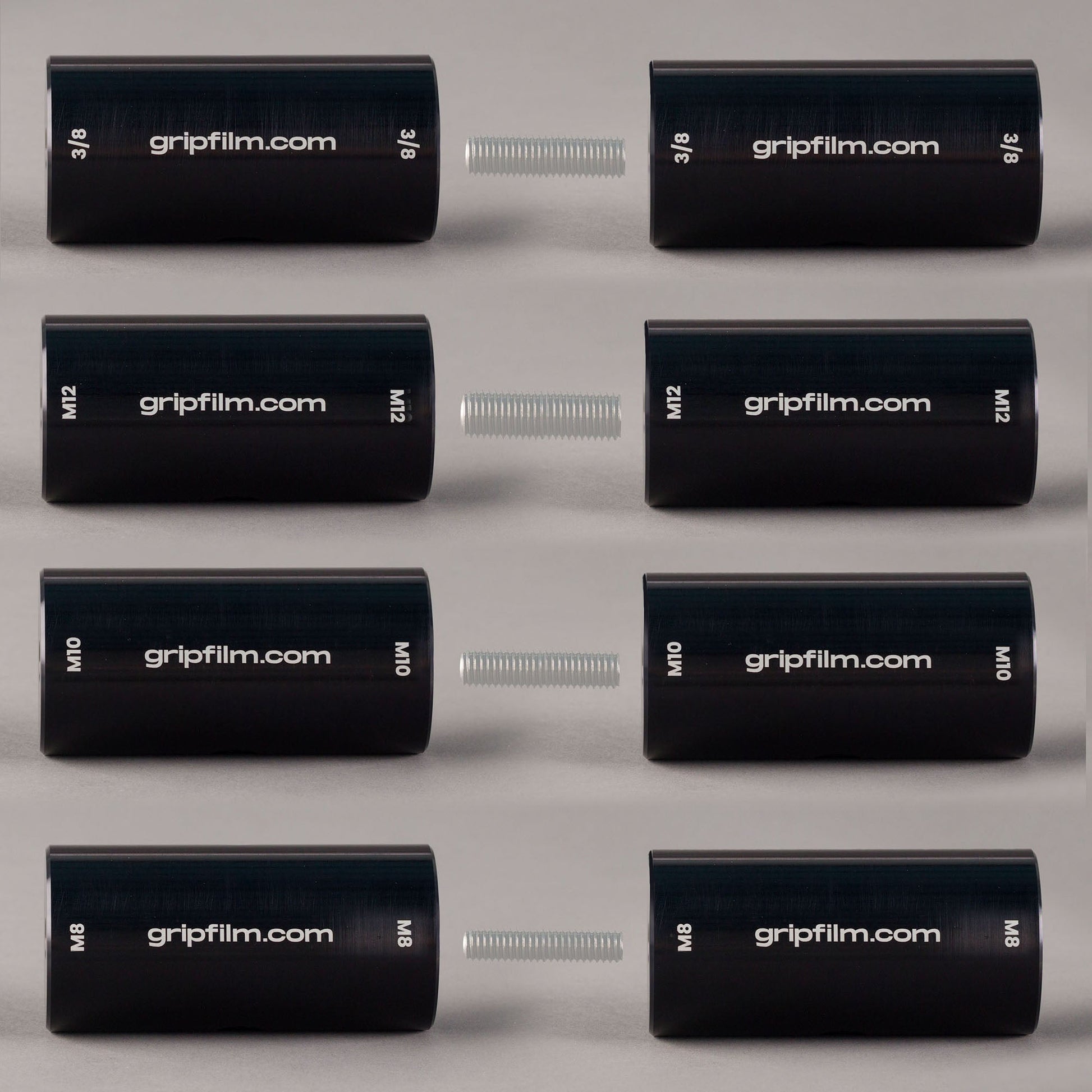 3/8, M12, M10, M8 STARTER PIN 48.3mm ( 1" 1/2 ) KIT - Grip Support Store