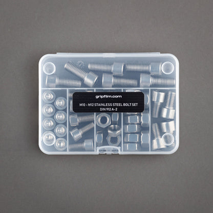 M10 - M12 STAINLESS STEEL BOLT SET - Grip Support Store