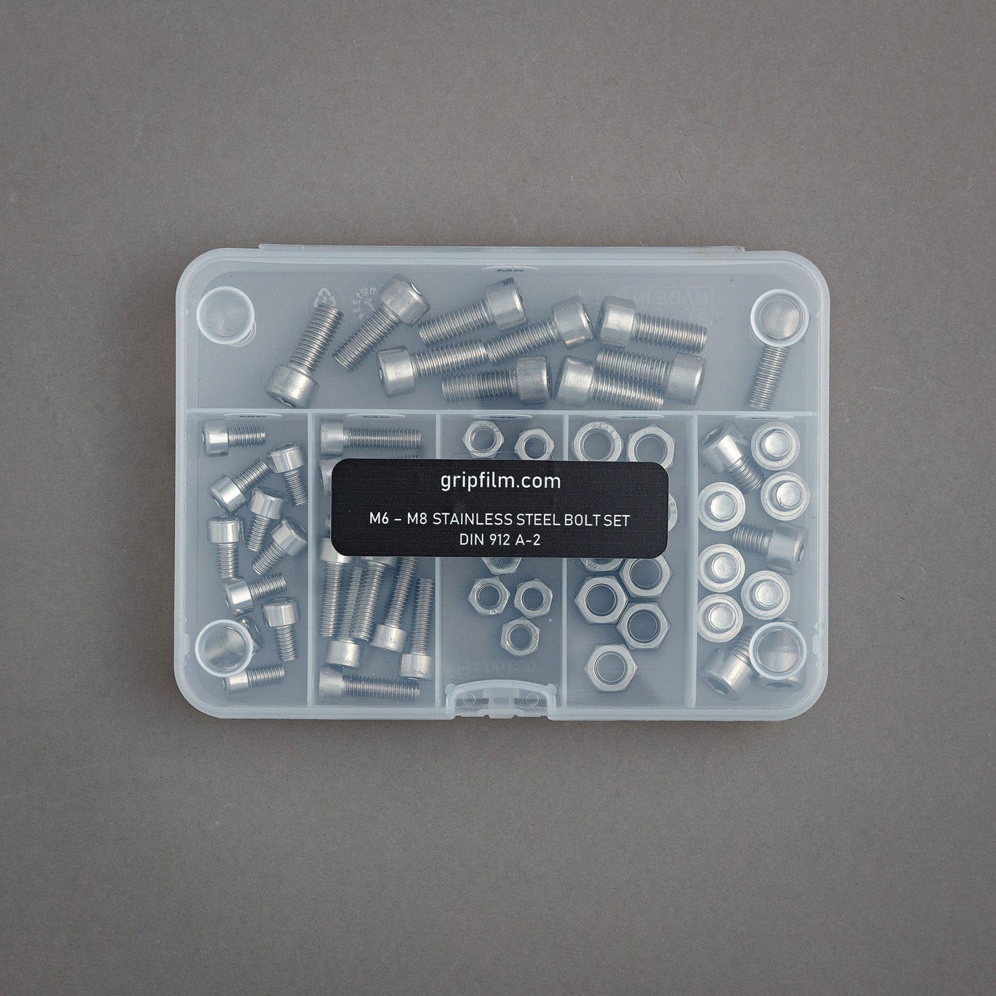 M6 - M8 STAINLESS STEEL BOLT SET - Grip Support Store