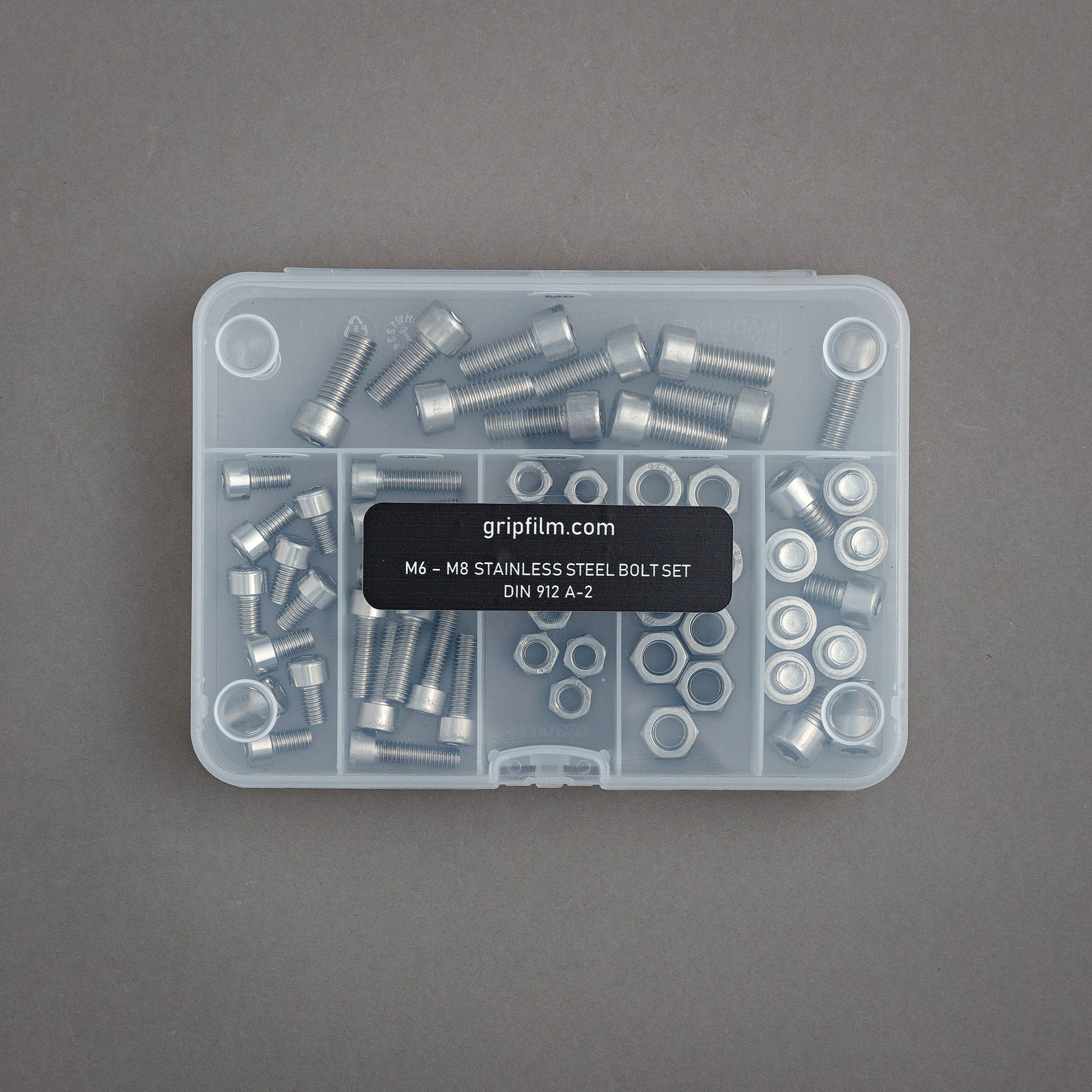 M6 - M8 STAINLESS STEEL BOLT SET - Grip Support Store