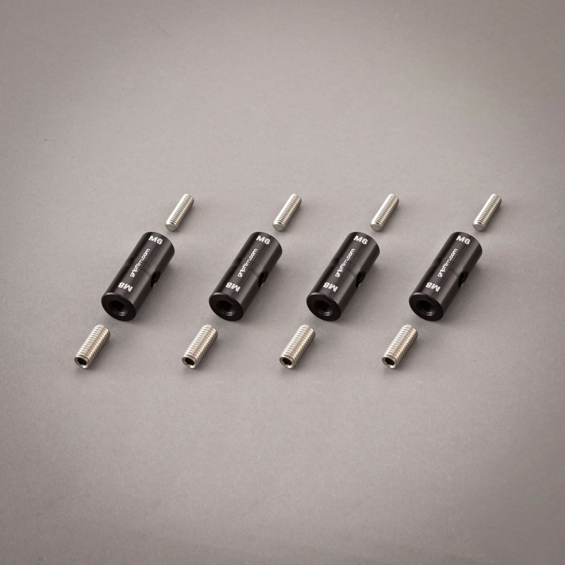 M6 - M8 STARTER PIN 16mm ( 5/8" ) 40mm ( 1" 57 ) LENGTH SET - Grip Support Store