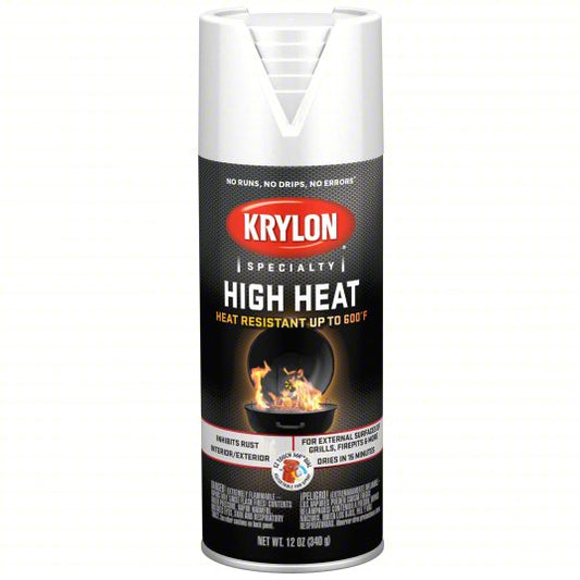 Krylon High Heat White, 12oz. - Grip Support Store
