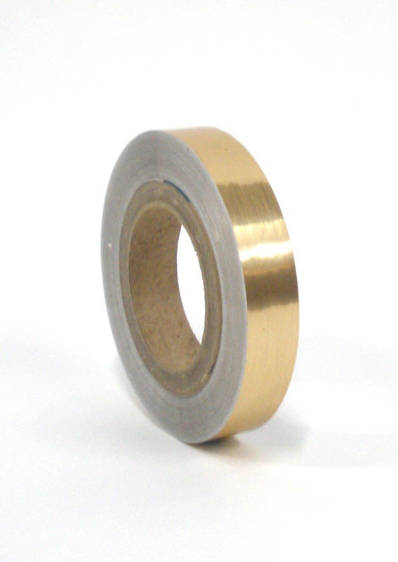 Brushed Gold Mylar Tape - Grip Support Store