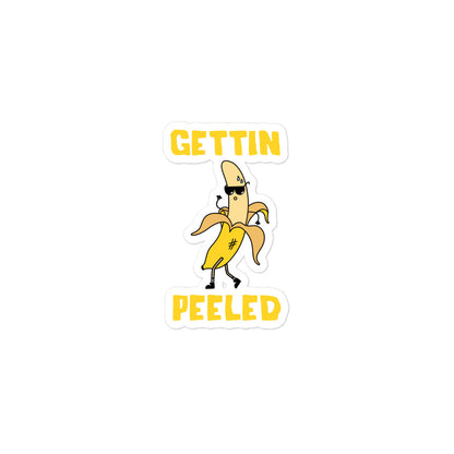 Gettin Peeled Sticker - Grip Support Store