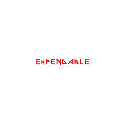 Expendable Sticker - Grip Support Store