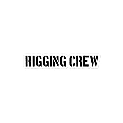 Rigging Crew Stickers - Grip Support Store