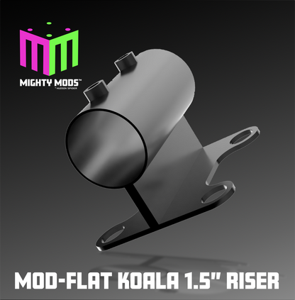 MIGHTYMODS MOD-PARALLEL W 1.5" RISER "FLAT KOALA" 1 1/4" - Grip Support Store