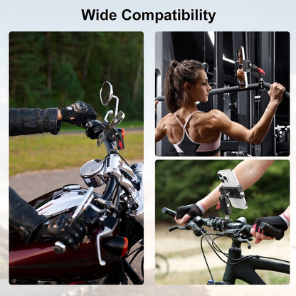 Mechrig Dual Ball Quick-Release Aluminum Handlebar Phone Mount - Grip Support Store